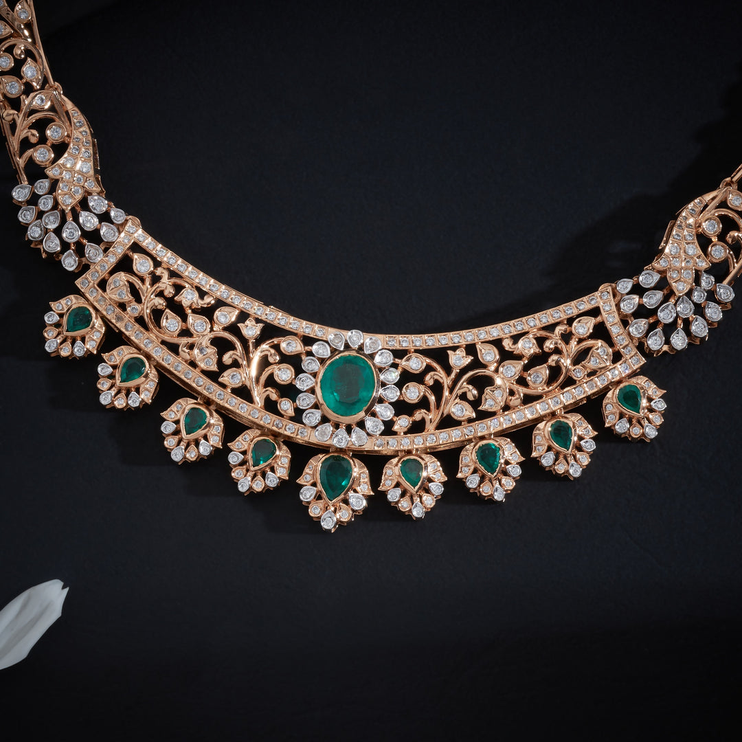 Aura Elegance Stone Necklace Set