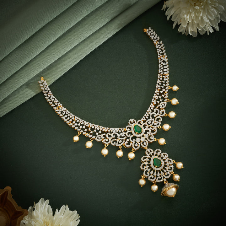 Vasanthika CZ Necklace