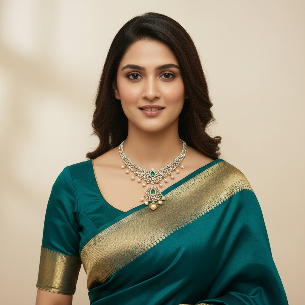 Vasanthika CZ Necklace