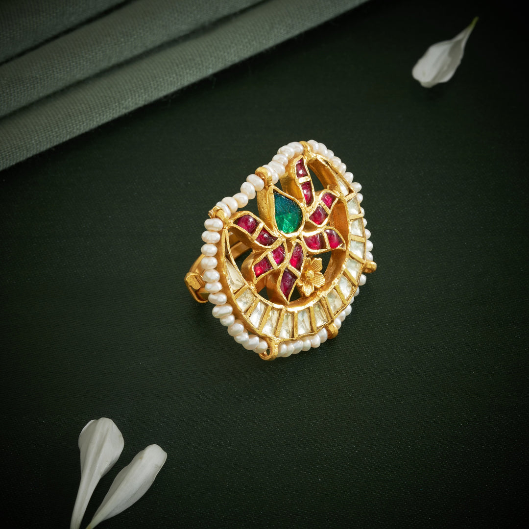 Kamalvalli Kundan Ring