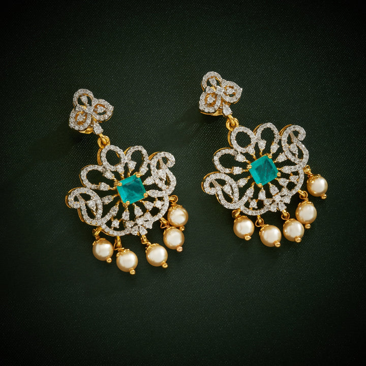 Blossom CZ Necklace set