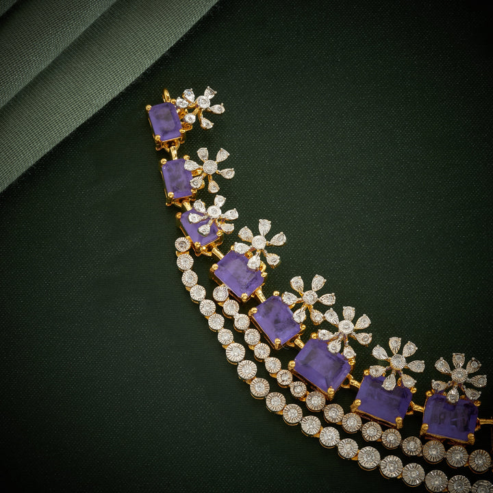 Rectina Florina CZ Necklace Set
