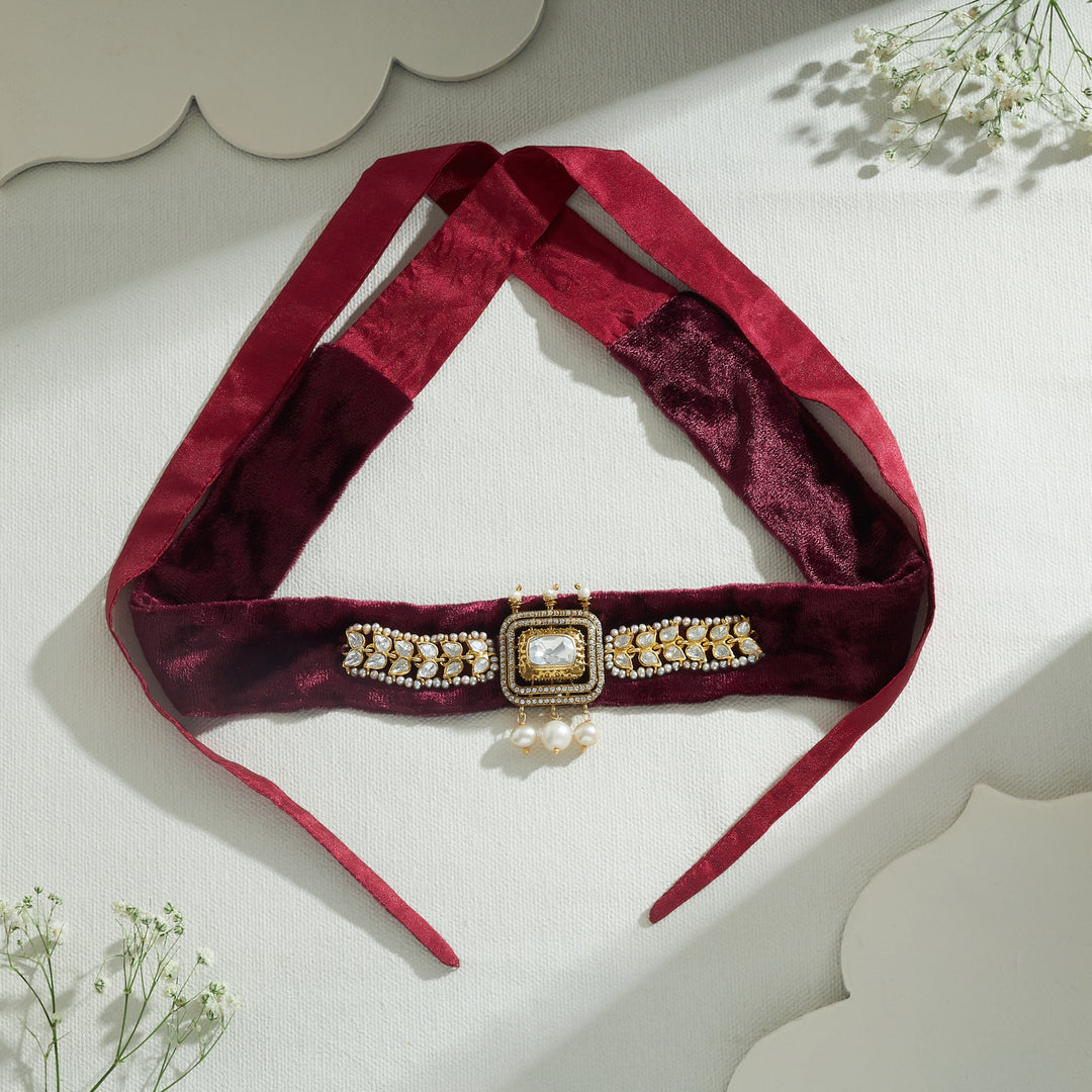 Aurivra Moissanite Choker