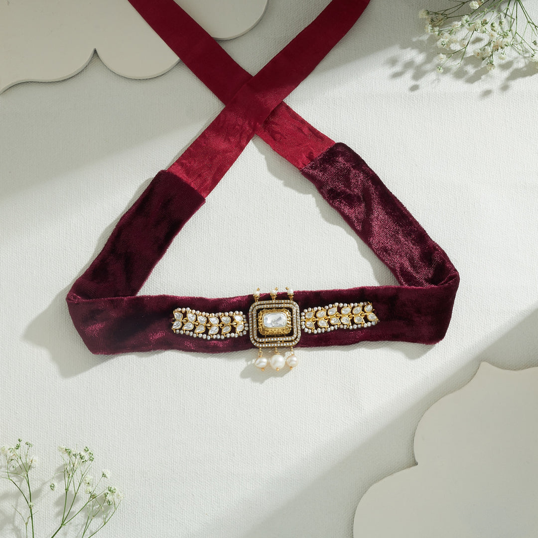 Aurivra Moissanite Choker