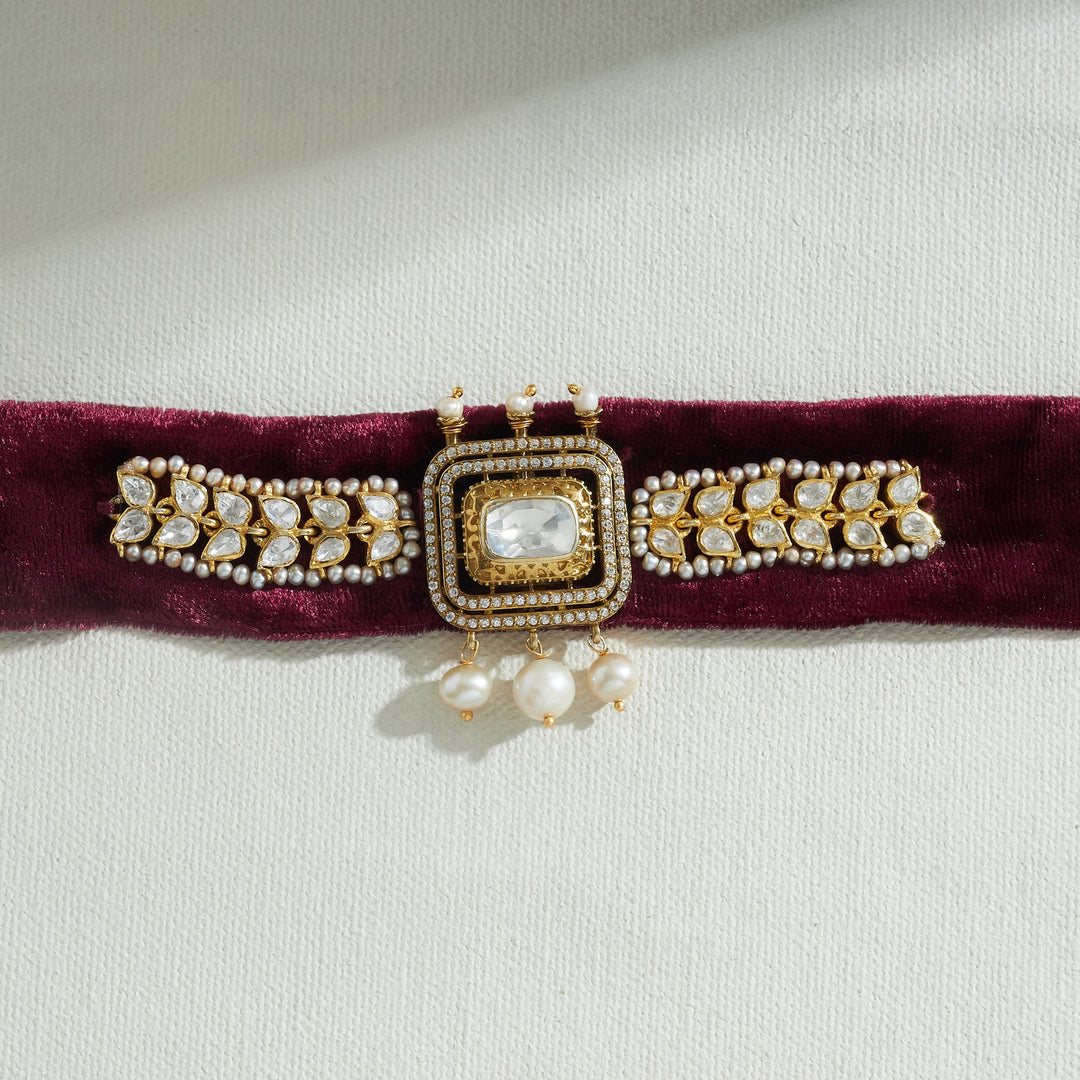 Aurivra Moissanite Choker