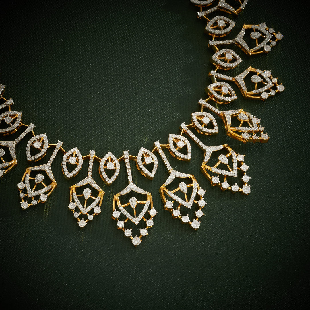 Gleam & Shine CZ Necklace Set
