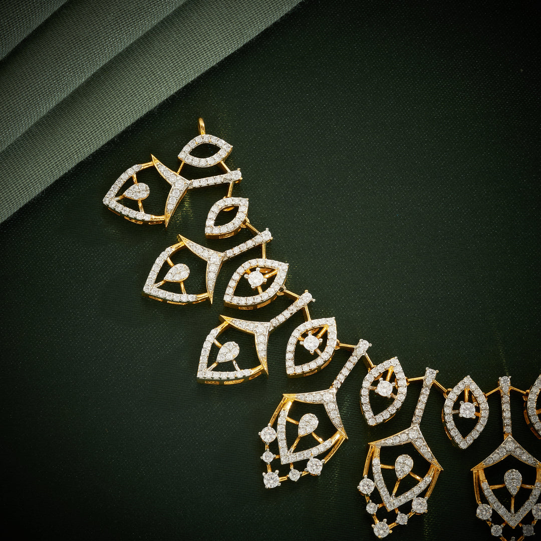 Gleam & Shine CZ Necklace Set