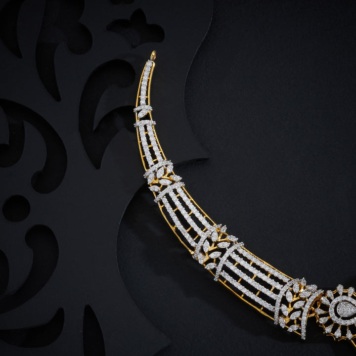 Shine Aura CZ Necklace Set