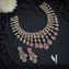 Glitzora-Pear CZ Necklace Set