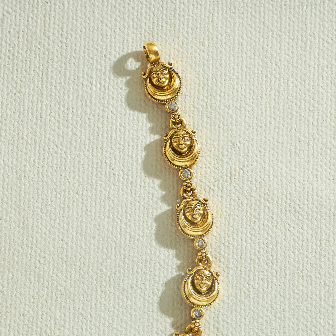 Gajanan Temple Necklace