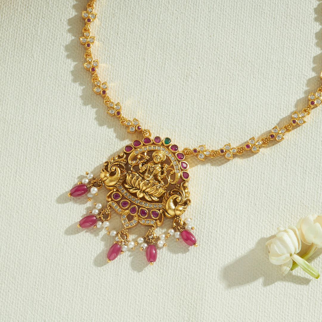 Kanakapriya Temple Necklace