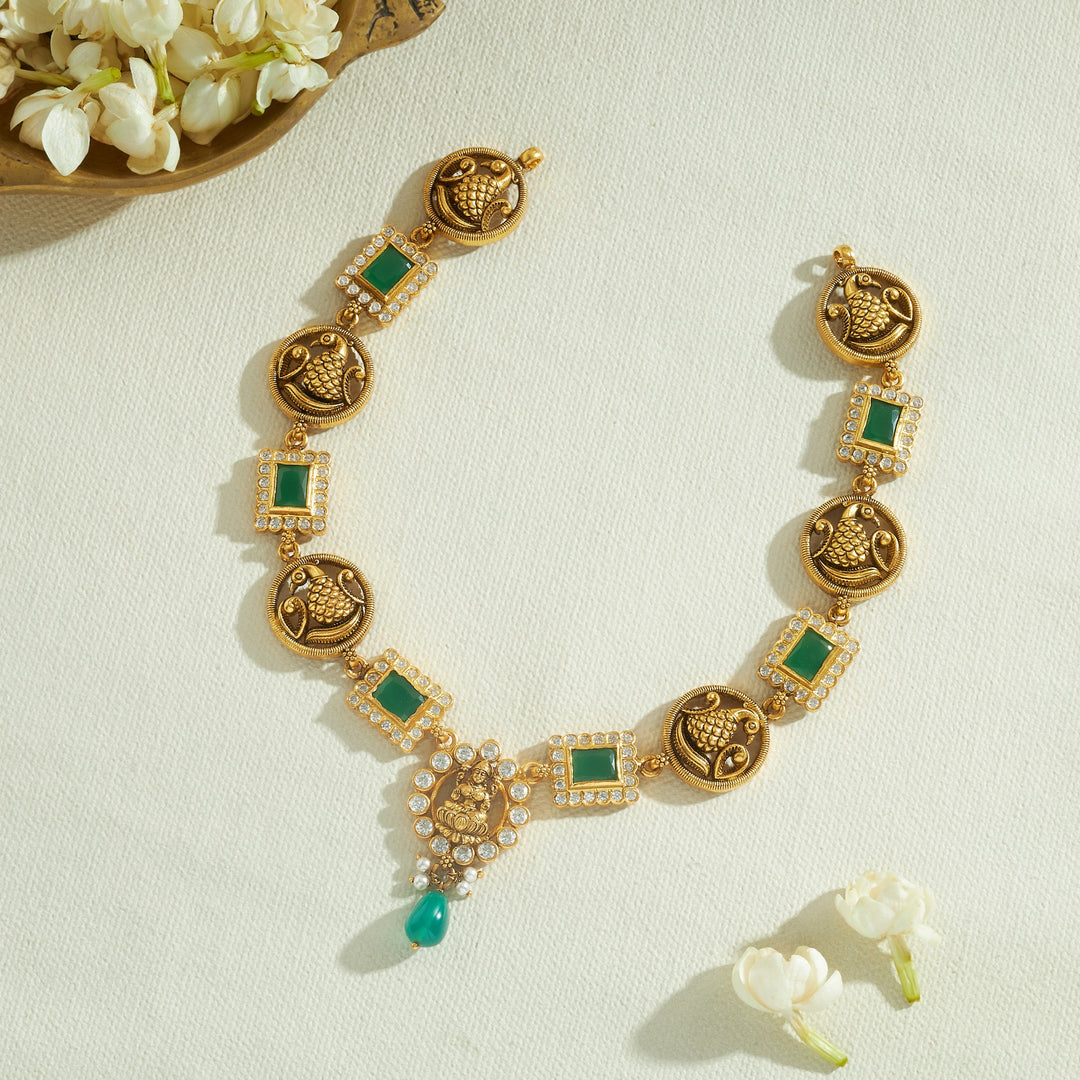 Shreenika Temple Necklace