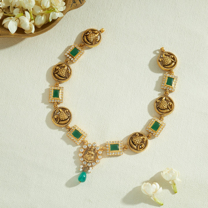 Shreenika Temple Necklace