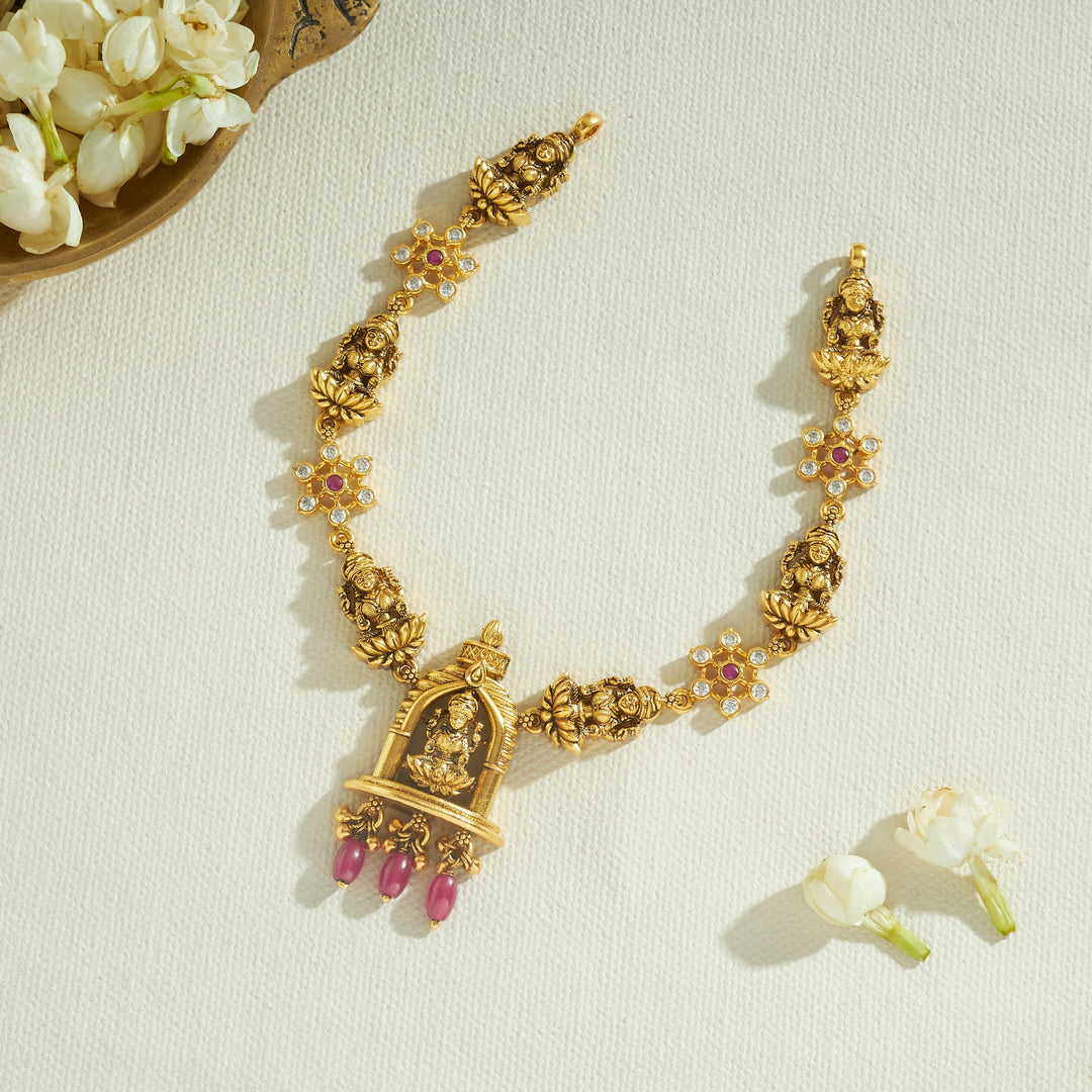 Vaibhavi Temple Necklace