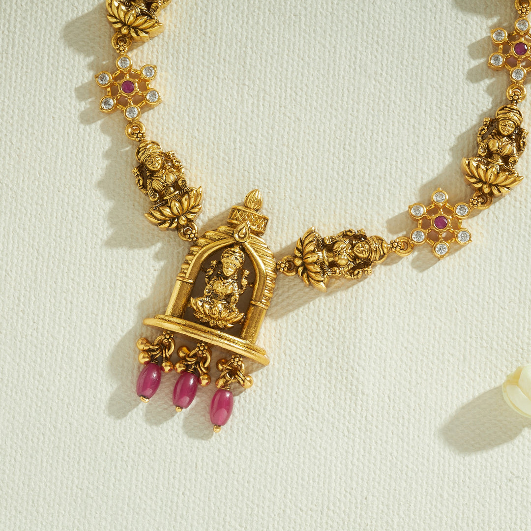 Vaibhavi Temple Necklace