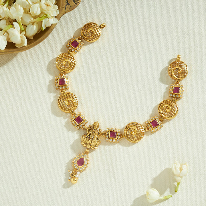 Shree Charm Temple Necklace