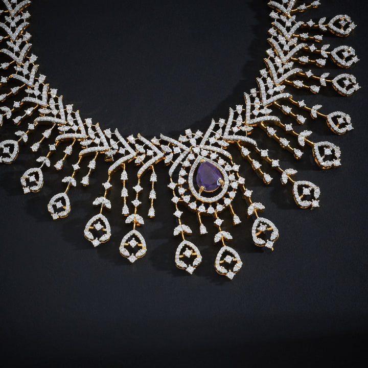 Pearika CZ Necklace Set