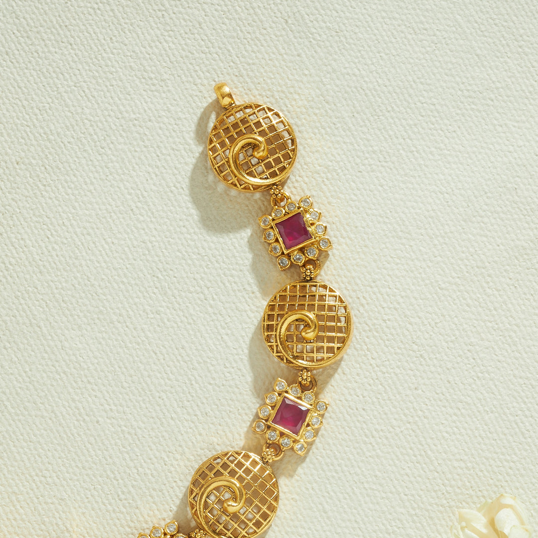 Shree Charm Temple Necklace