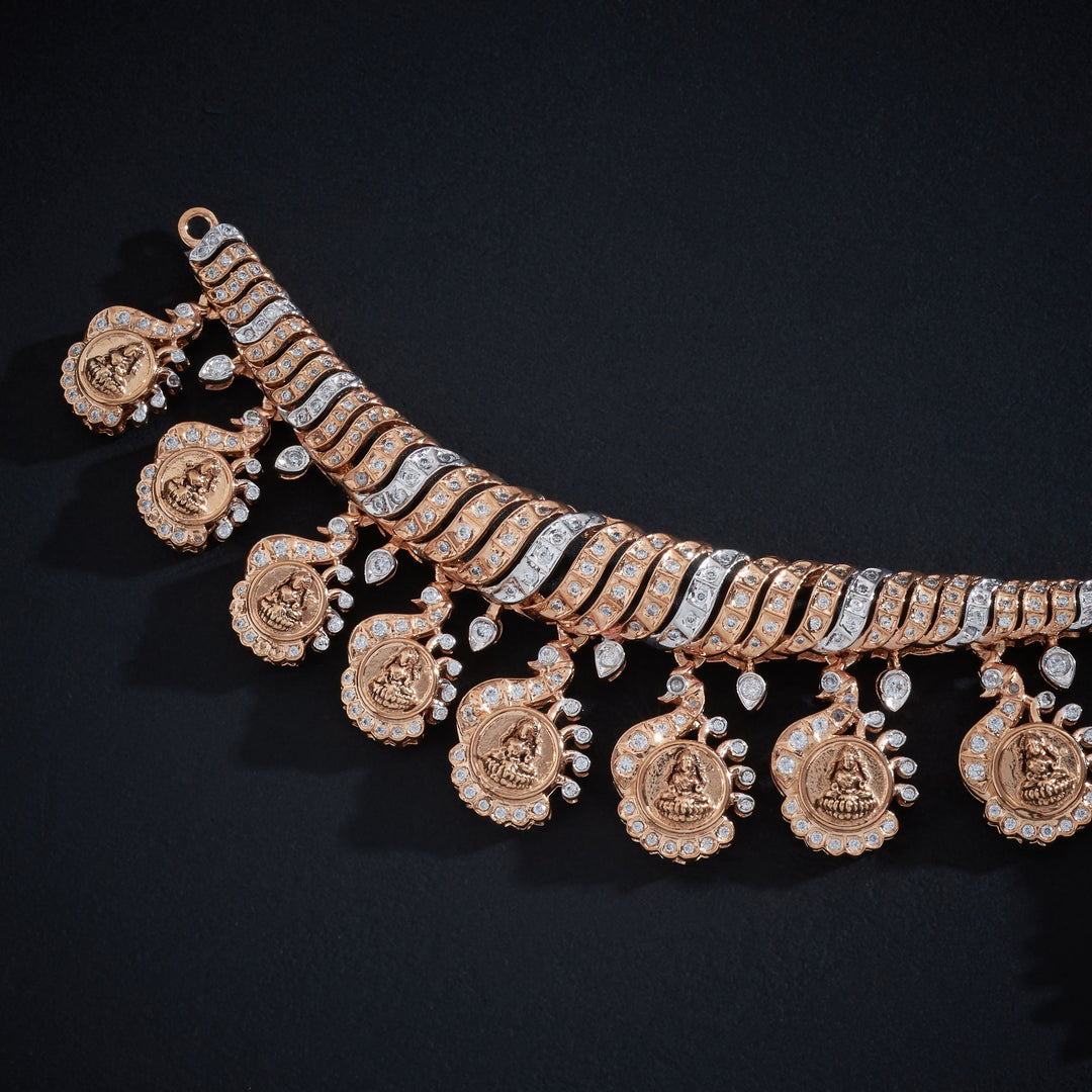 Mahika Temple Necklace Set