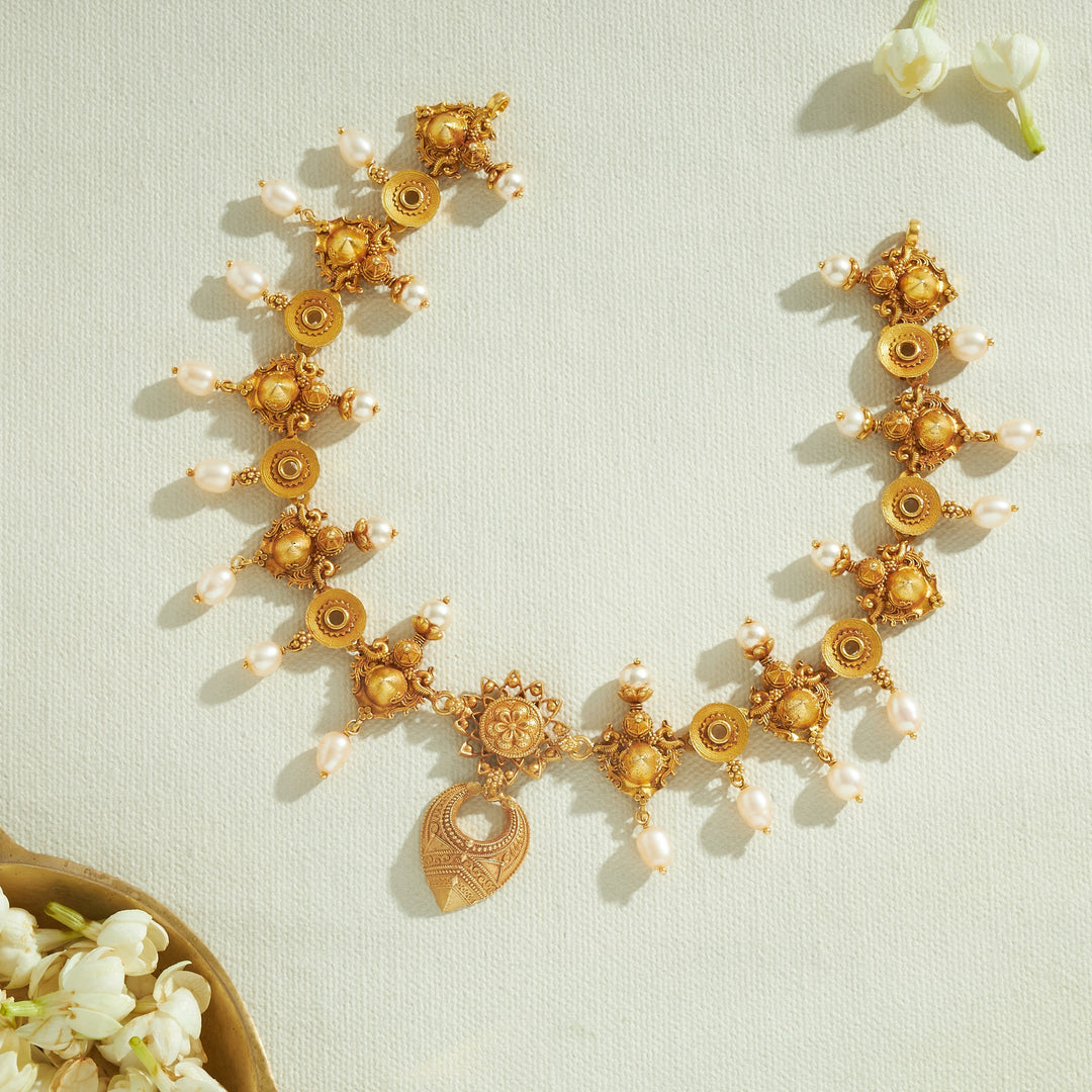 Peacock Antique Necklace
