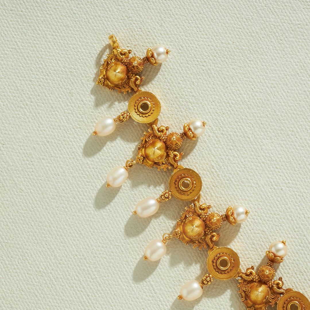 Peacock Antique Necklace
