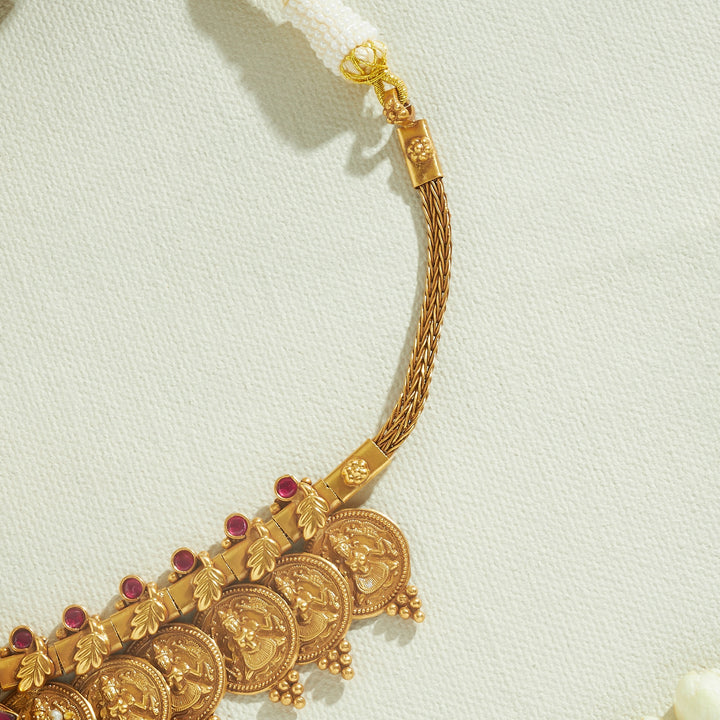 Shrinvitha Temple Kasu Necklace