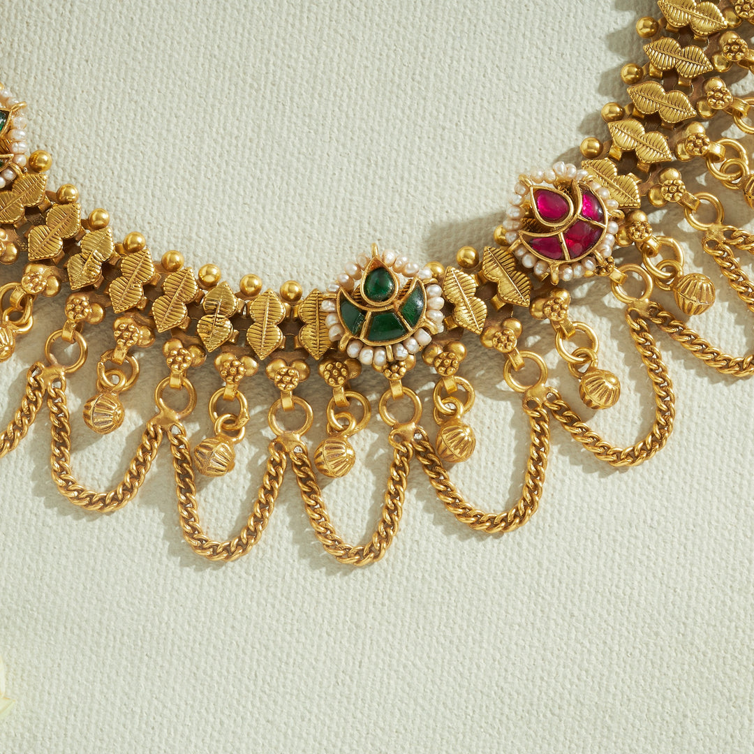 Chandrabindu Antique Necklace