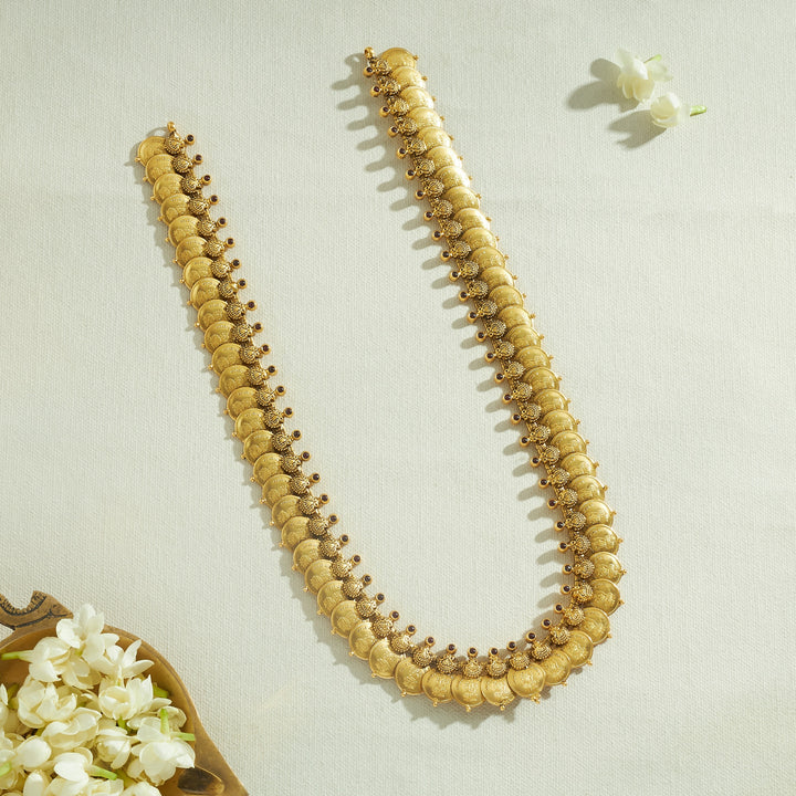 Swarna Temple Kasu Necklace