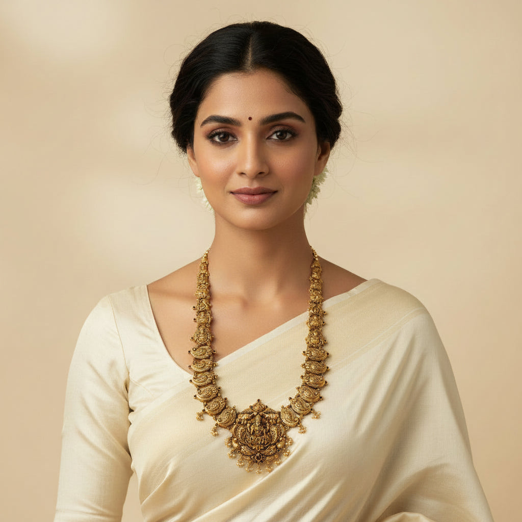 Shreerasa Temple Necklace