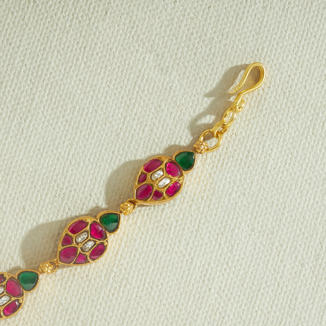 Harinaya Kundan Bracelet
