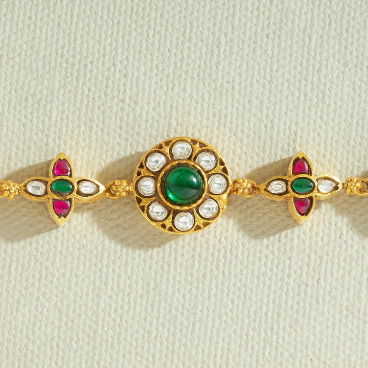 Aadhvaya Kundan Bracelet