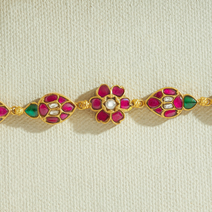 Harinaya Kundan Bracelet