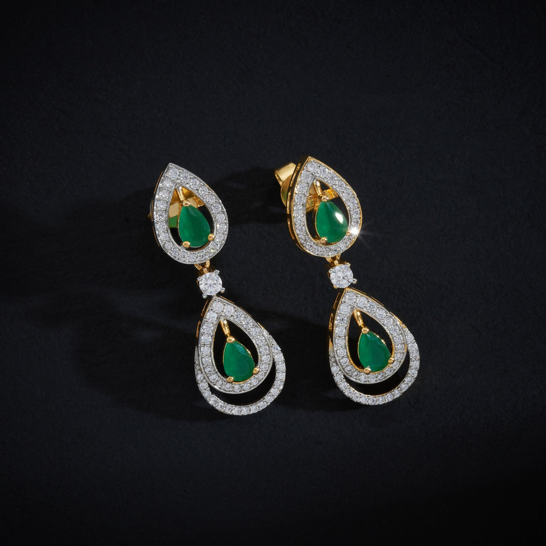 Pearique Luxe CZ Necklace Set