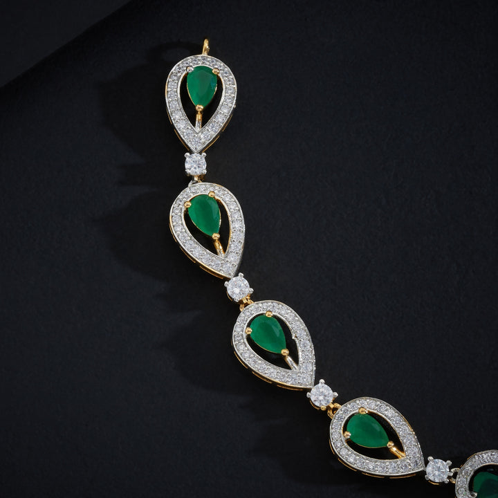 Pearique Luxe CZ Necklace Set