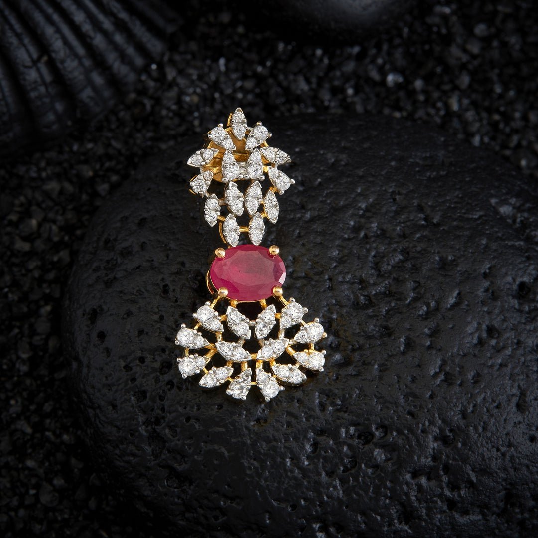 Crystal Oval CZ Danglers