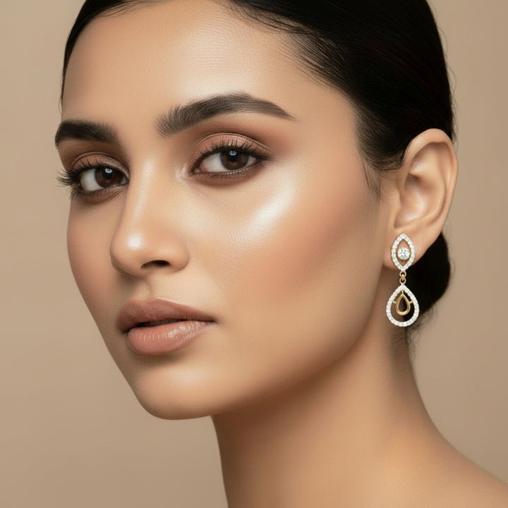 Pear-Line CZ Danglers