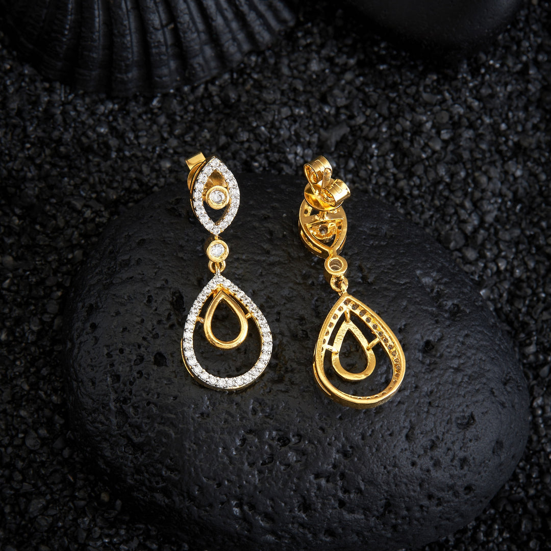 Pear-Line CZ Danglers