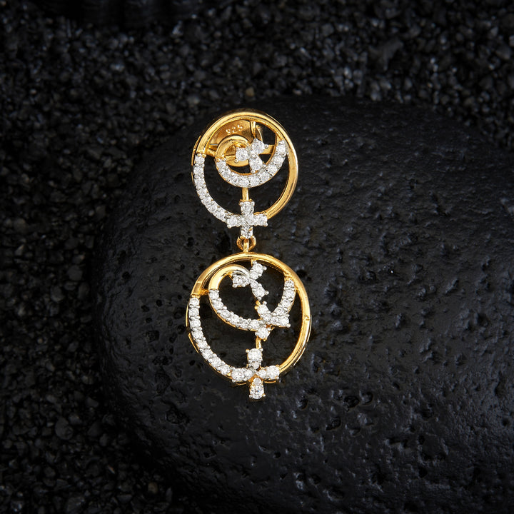 Celestial Orbit CZ Danglers