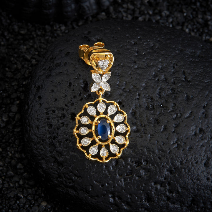 CZ Rosetta Danglers