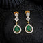 Pear-Luxe CZ Danglers