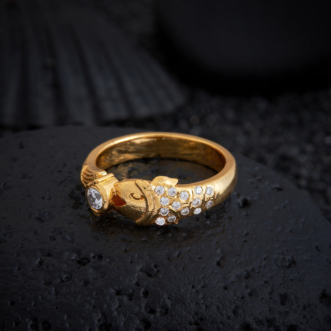 Matsyika Stone Ring