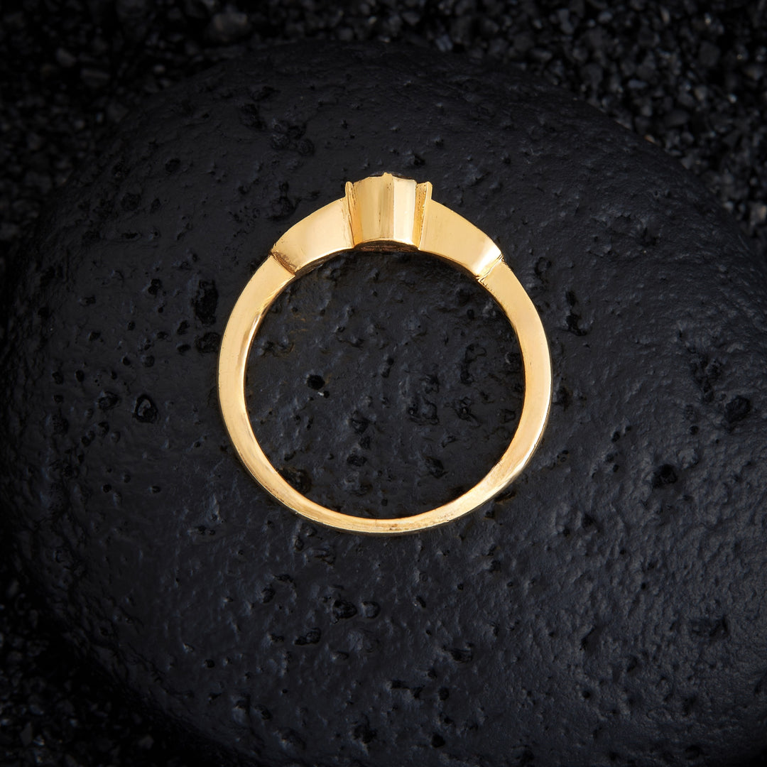 Stone Halo Ring