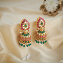 Pear-Kusum Kundan Jhumki