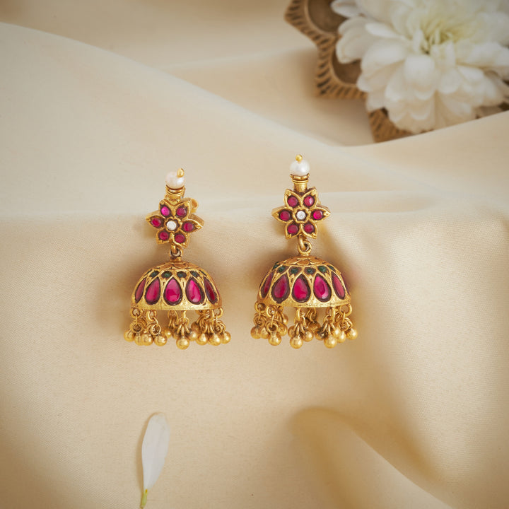 Phoollata Kundan Jhumki
