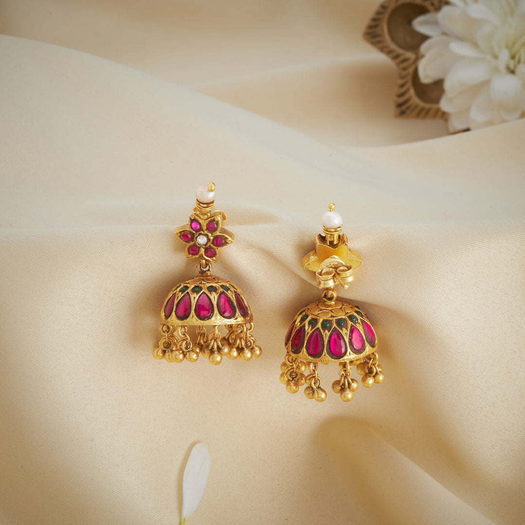 Phoollata Kundan Jhumki