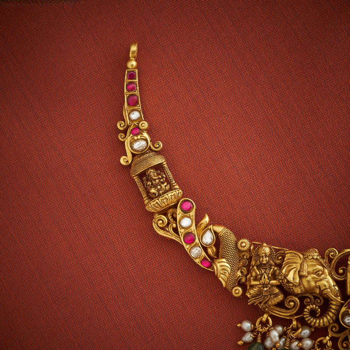 Srinivasa Temple Necklace