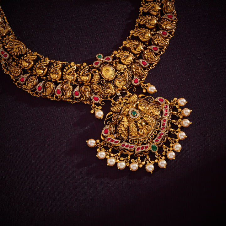 Morikaai Nakshi Necklace Set