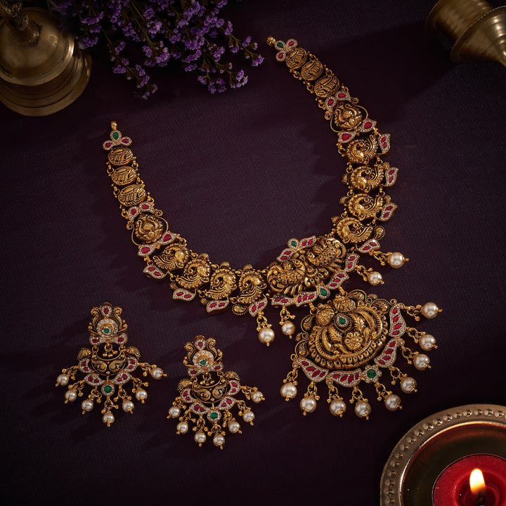 Mayukshi Nakshi Necklace Set