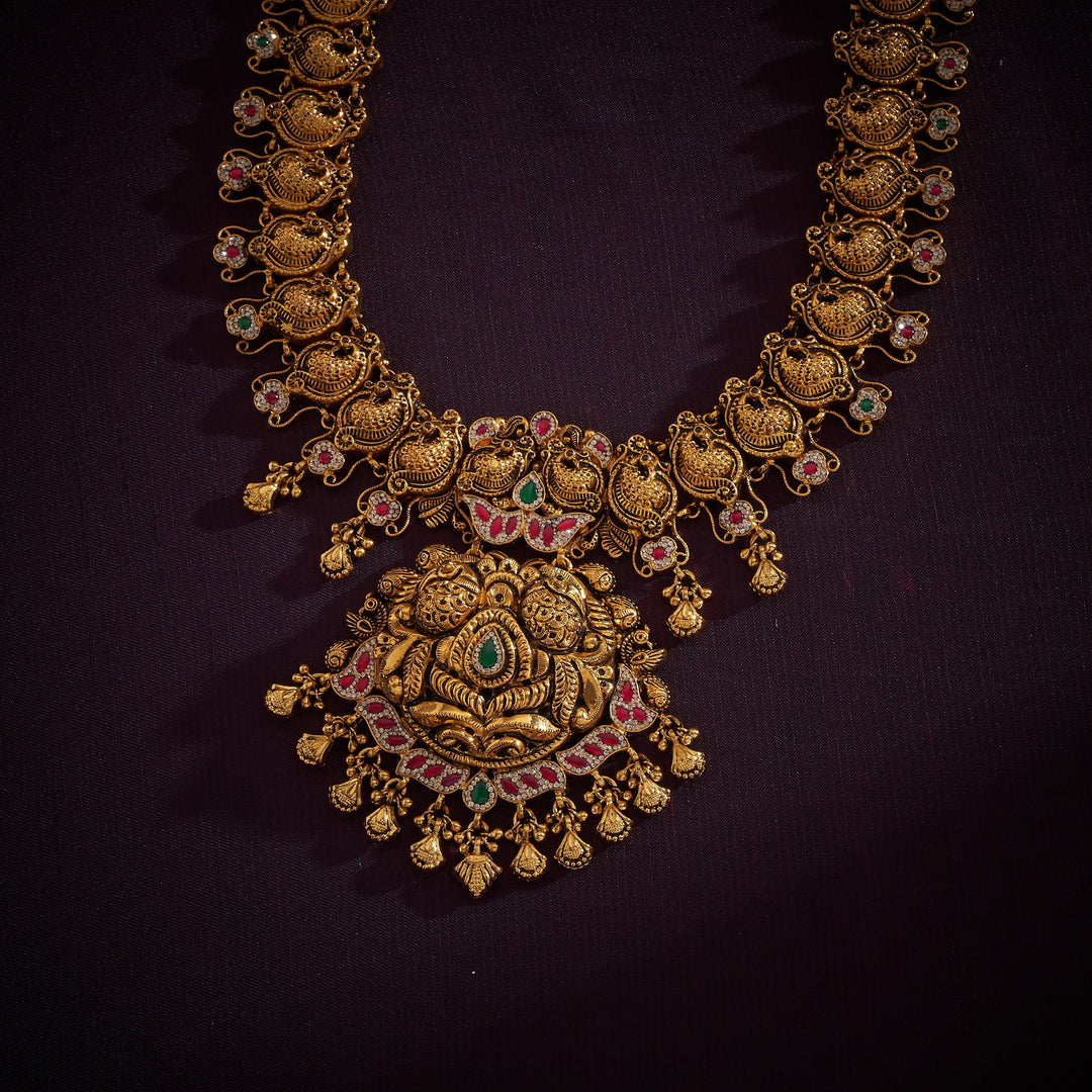 Mor Kireetam Nakshi Necklace