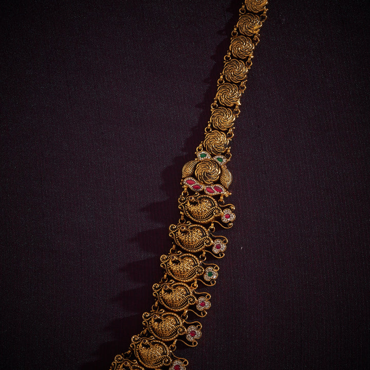 Mor Kireetam Nakshi Necklace
